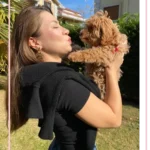 Ayça Hanım Poodle Yavrumuzla Mutlu