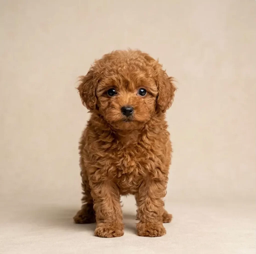 Fondan – satılık kızıl Toy Poodle yavrusu