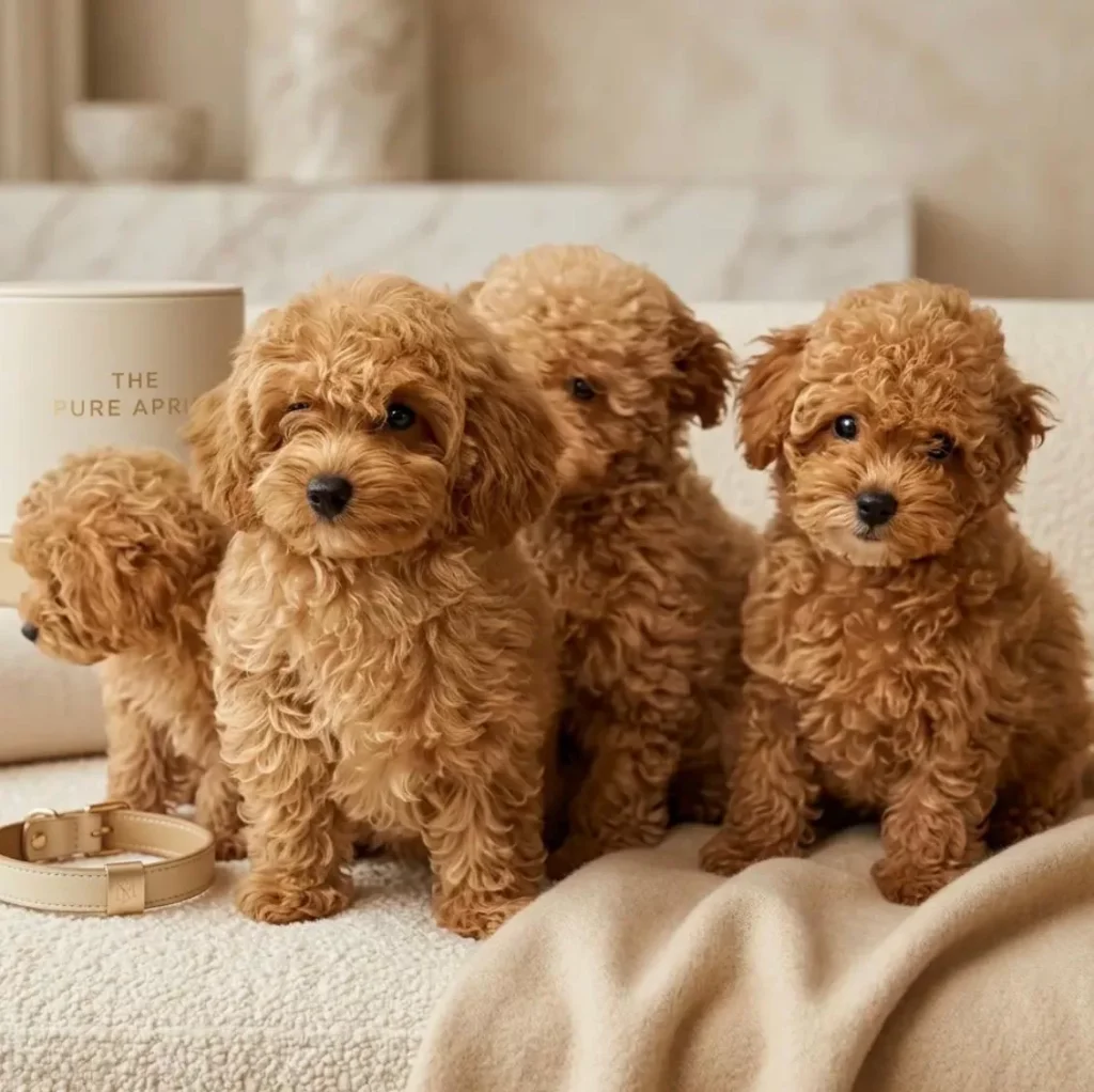Krema, Sufle, Portakal & Güllaç – satılık Maltipoo yavruları