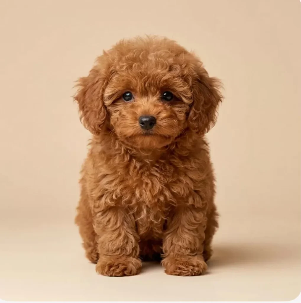 Lokma – satılık kızıl Toy Poodle yavrusu