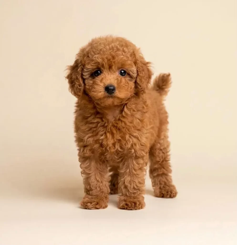 Trüf – satılık kızıl Toy Poodle yavrusu