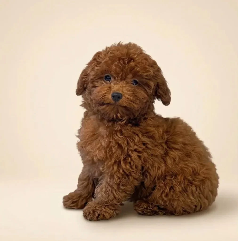 Zerdeçal – satılık kızıl Toy Poodle yavrusu