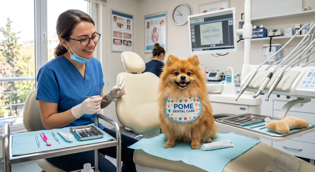 Pomeranian Ağız ve Diş Sağlığı